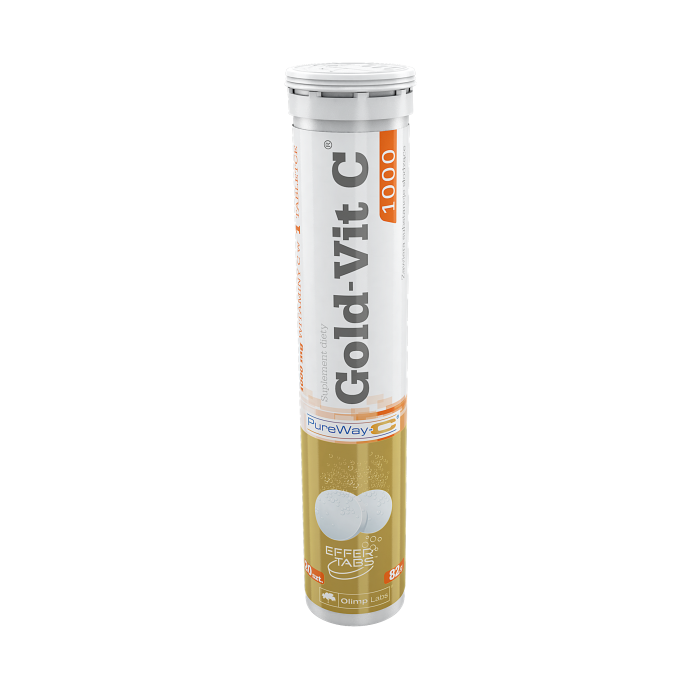 Olimp Gold-Vit C1000, tabletki musujące, smak pomarańczowy, 20 szt. main product photo