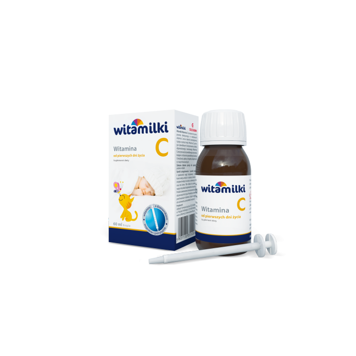 Witamilki Witamina C, krople, 60 ml (strzykawka dozująca) main product photo