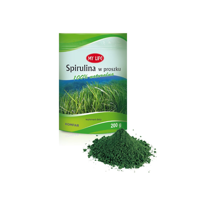 Spirulina, proszek, 200 g main product photo