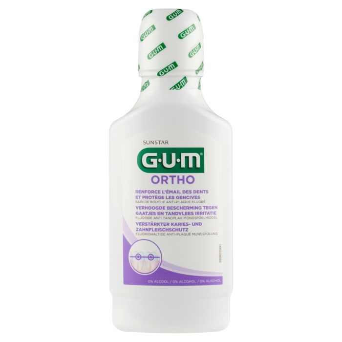 Gum Ortho, płyn do płukania ust, 300 ml main product photo