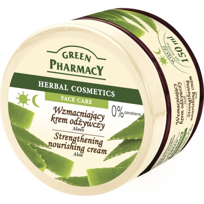 Green Pharm.,krem,wzmacn.,odzyw.,Aloes, 150 ml main product photo