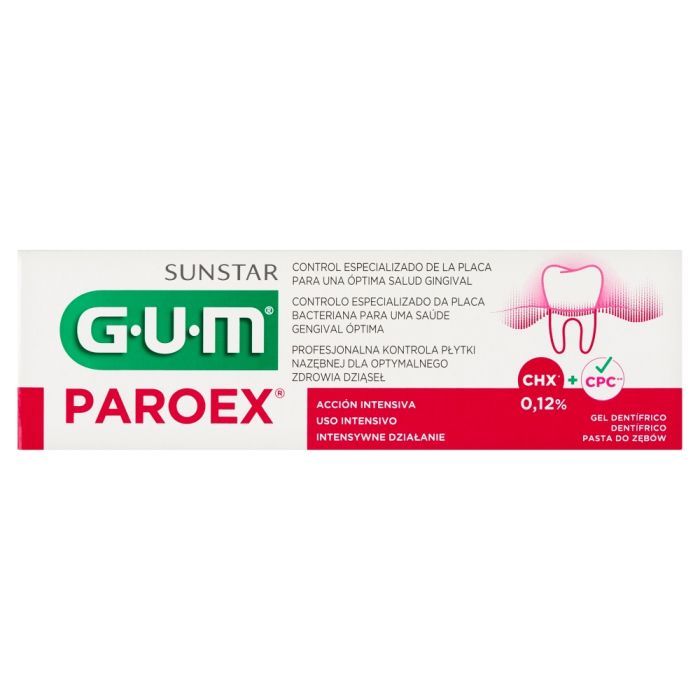Gum Paroex 0.12% CHX, pasta do zębów, 75 ml main product photo
