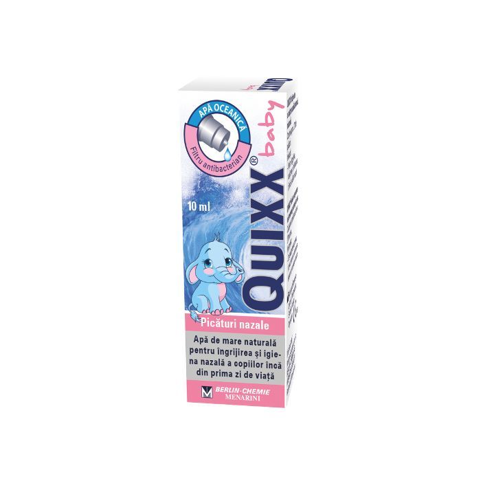 Quixx Baby, krople do nosa, 10 ml main product photo