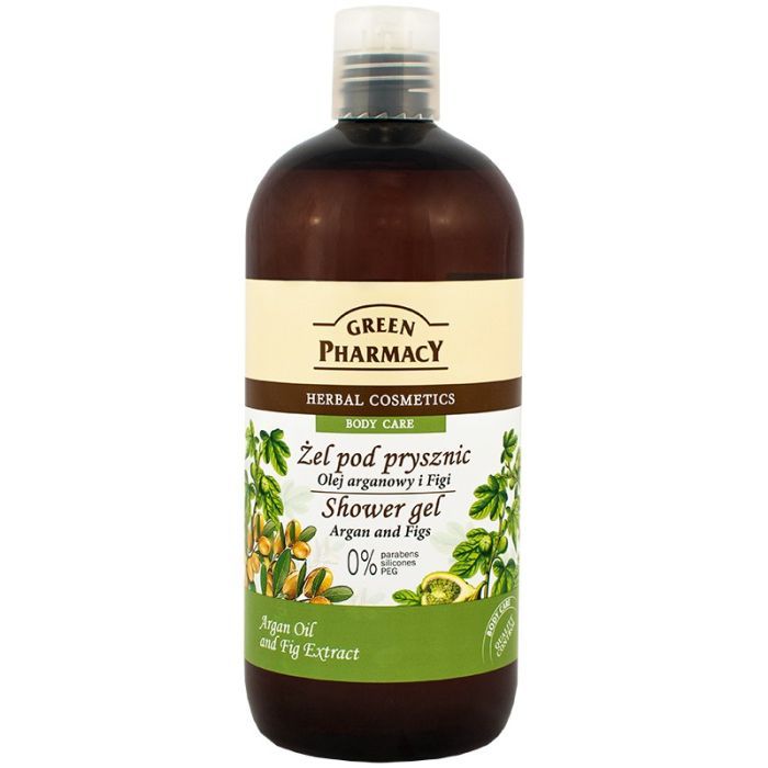 Green Pharm.,zel,p/prysz,olej.argan.,figi, 500 ml main product photo