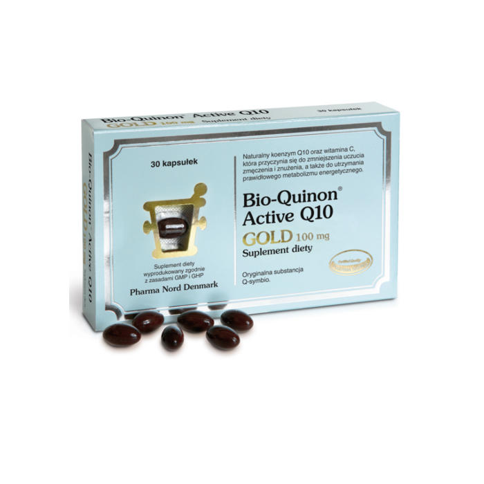 Bio-Quinon Active Q10 Gold 100 mg, kapsułki, 30 szt. main product photo