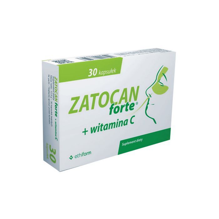 Zatocan Forte, kaps.twarde, + witamina C, 30 szt main product photo