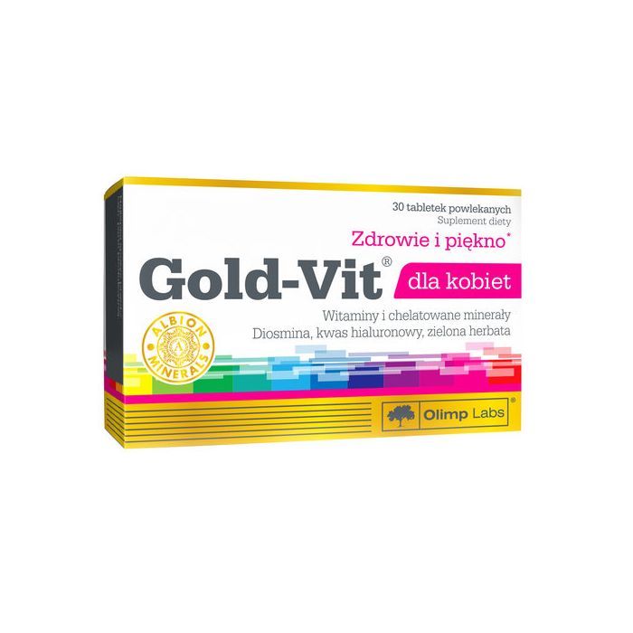 Olimp Gold-Vit dla kobiet, tabl.powl., 30 szt main product photo