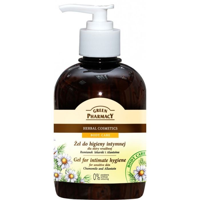 Green Pharm.,zel,d/hig.int,rumianek,alantoina, 370 ml main product photo