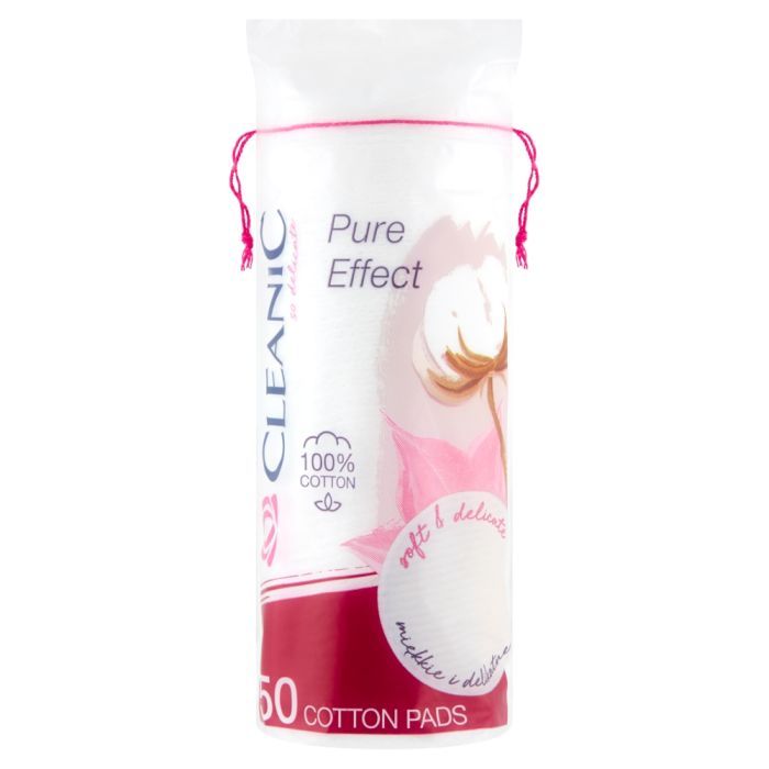 Cleanic, Pure Effect Soft Touch, płatki kosmetyczne, 50 szt. main product photo