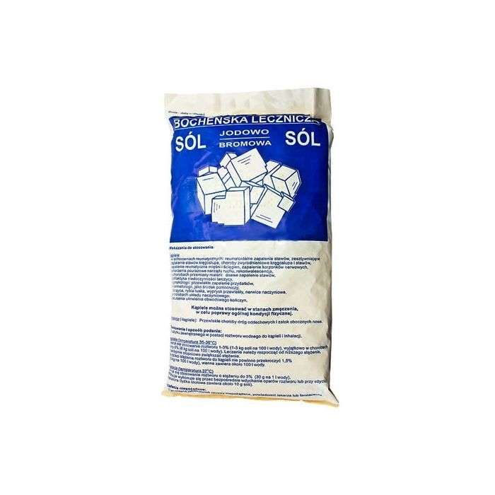 Sól bocheńska, lecznicza, jodowo-bromowa, 1 kg main product photo