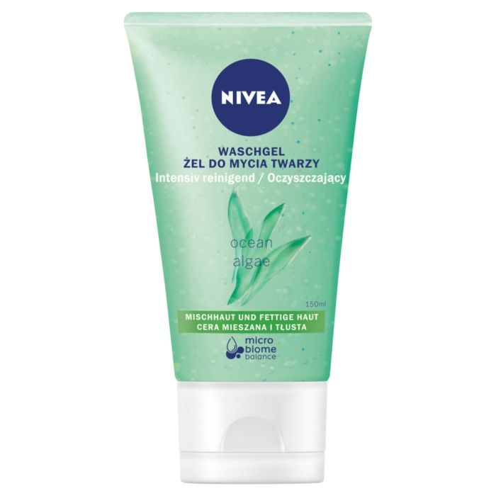 Nivea, zel, d/mycia twarzy, oczysz.,c.miesz/tlusta,150 ml main product photo