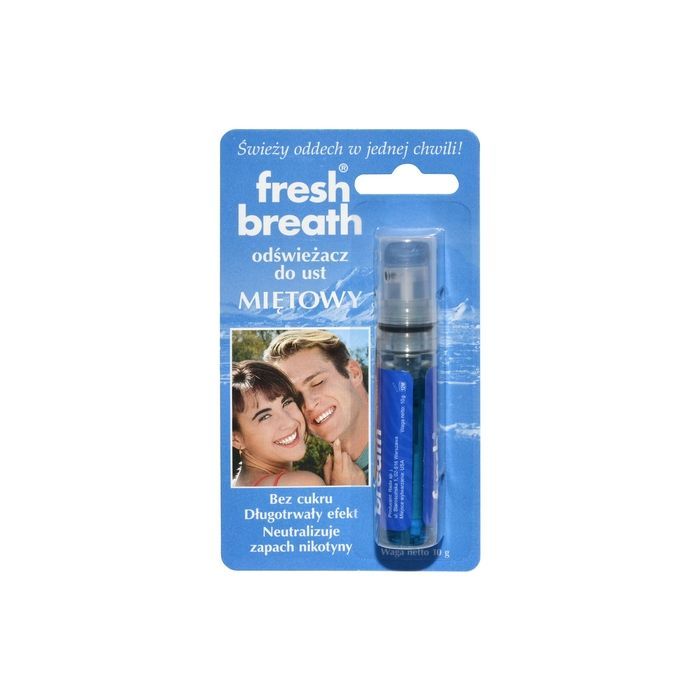 Fresh Breath, odświeżacz do ust, miętowy (FBMI), 1 szt. main product photo