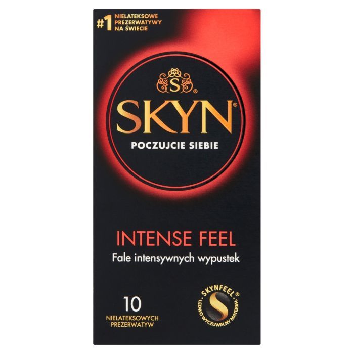 Skyn Intense Feel, nielateksowe prezerwatywy z wypustkami, 10 szt. main product photo