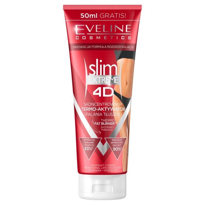 Eveline Slim Extr.4D, termo-aktywat.,spal.tlusz.,200ml+50ml main product photo