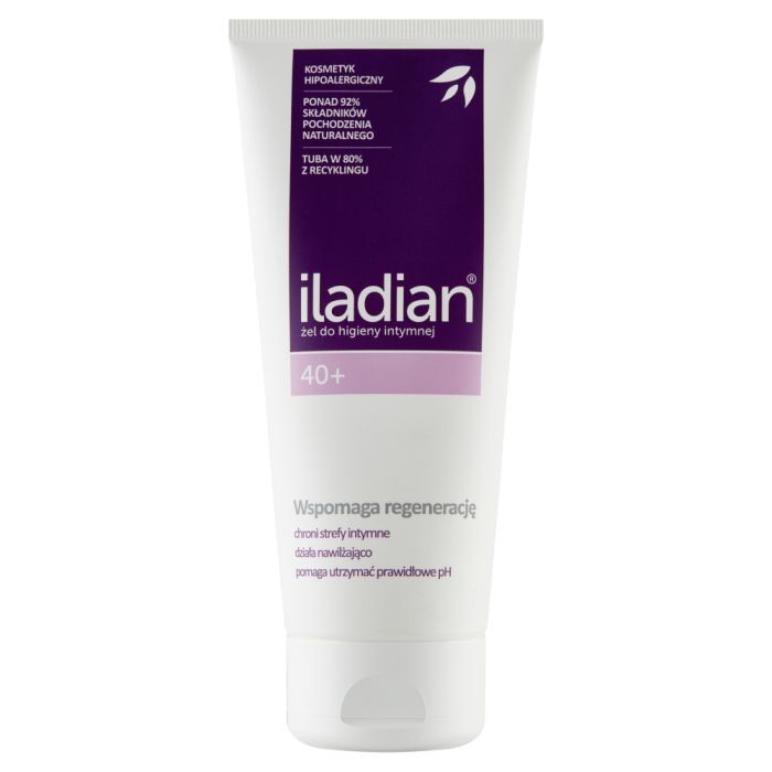 Iladian, żel do higieny intymnej 40+, 180 ml main product photo