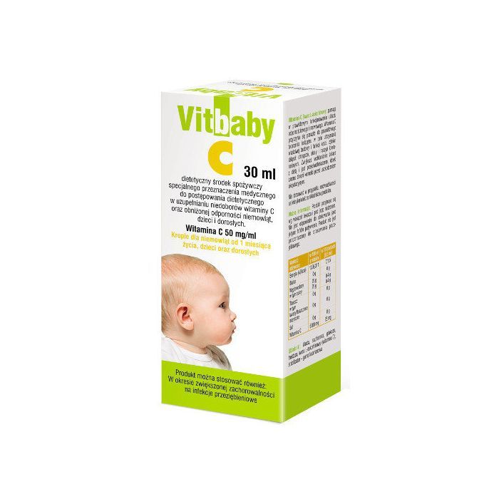 VitBaby C, krople, 30 ml main product photo