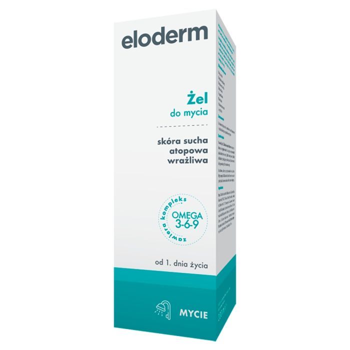 Eloderm Omega 3-6-9, żel do mycia, 200 ml main product photo