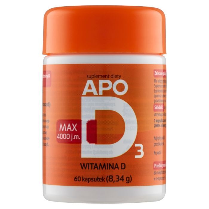 ApoD3 MAX 4000 j.m., kapsułki, 60 szt. main product photo