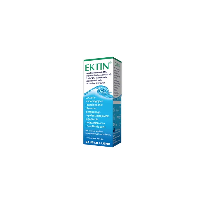 Ektin, krople do oczu, 10 ml main product photo