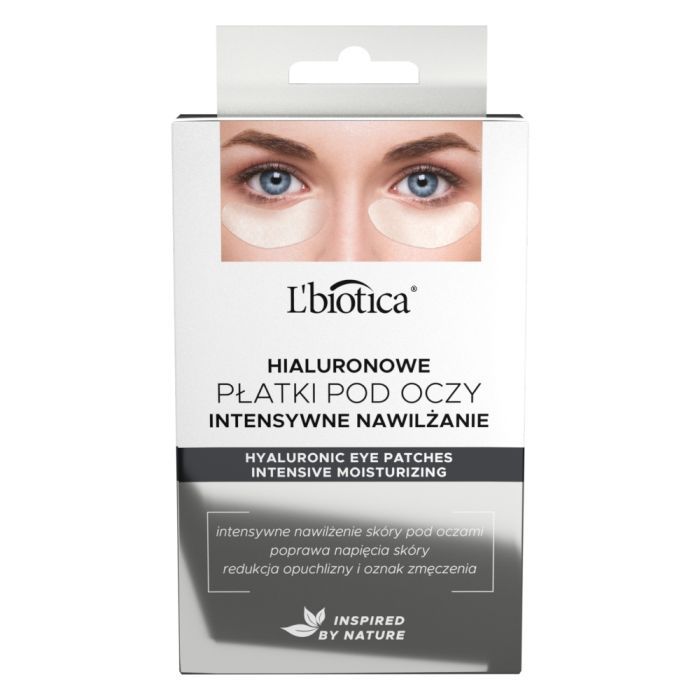 L'Biotica Płatki hialuronowe pod oczy, nawilżające, 3x2szt. main product photo