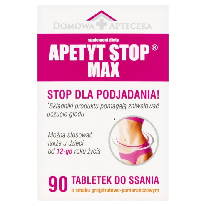 Apetyt Stop Max, tabletki do ssania, 90 szt. main product photo
