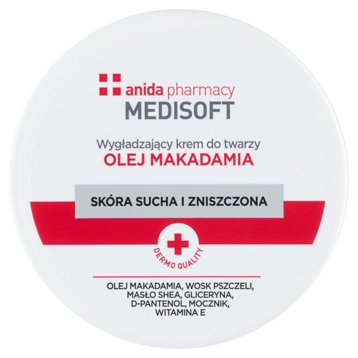 Anida Medi Soft, krem wygładzający, olej makadamia, 100 ml main product photo