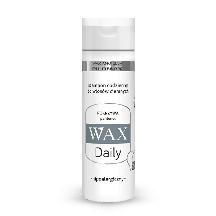 WAX angielski PILOMAX Daily Wax, szampon do włosów ciemnych, 200 ml main product photo