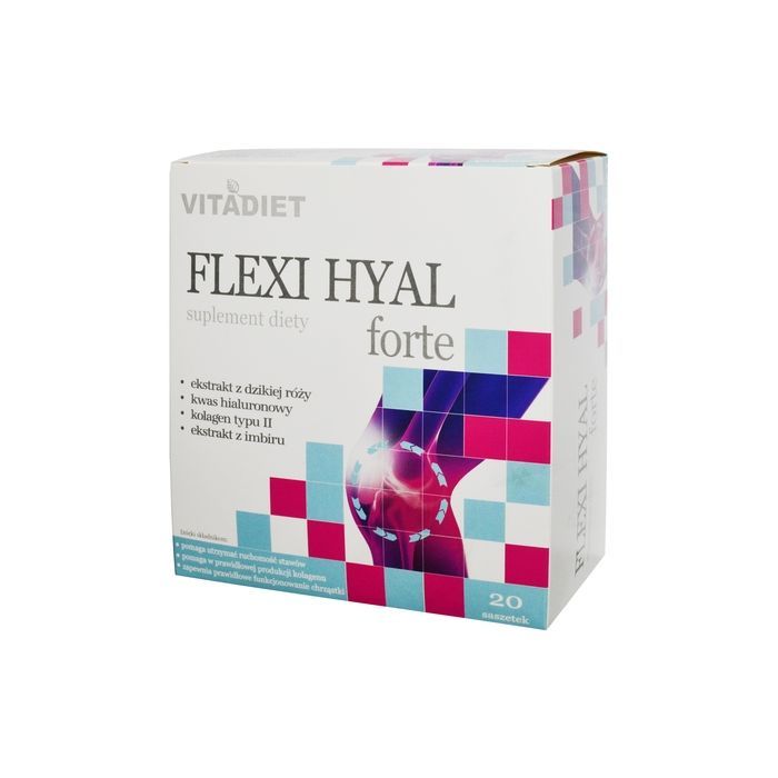 Flexi Hyal Forte, zel, 15 ml, 20 sasz. main product photo