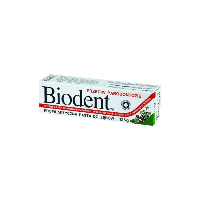 Biodent, pasta do zębów przeciw parodontozie, 125 g main product photo