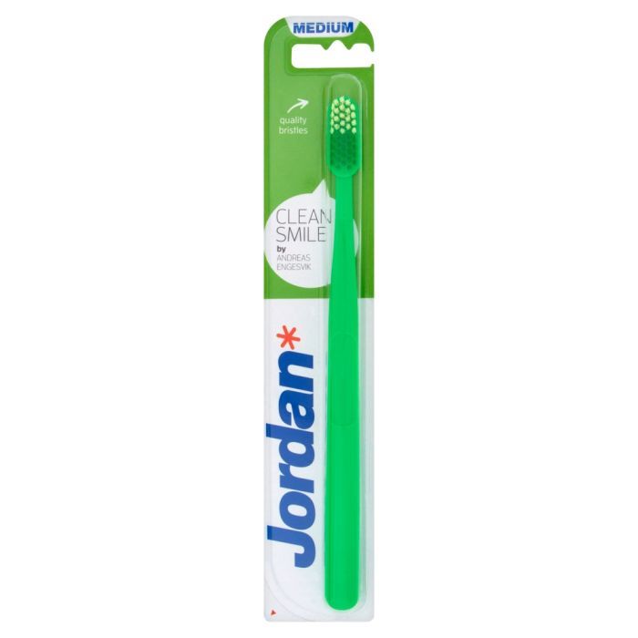 Jordan Smile Clean Medium, szczoteczka, średnia, 1 szt. main product photo