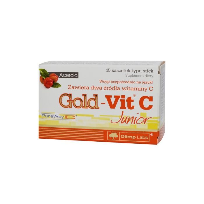 Olimp Gold-Vit C Junior, proszek w saszetkach, 15 szt. main product photo