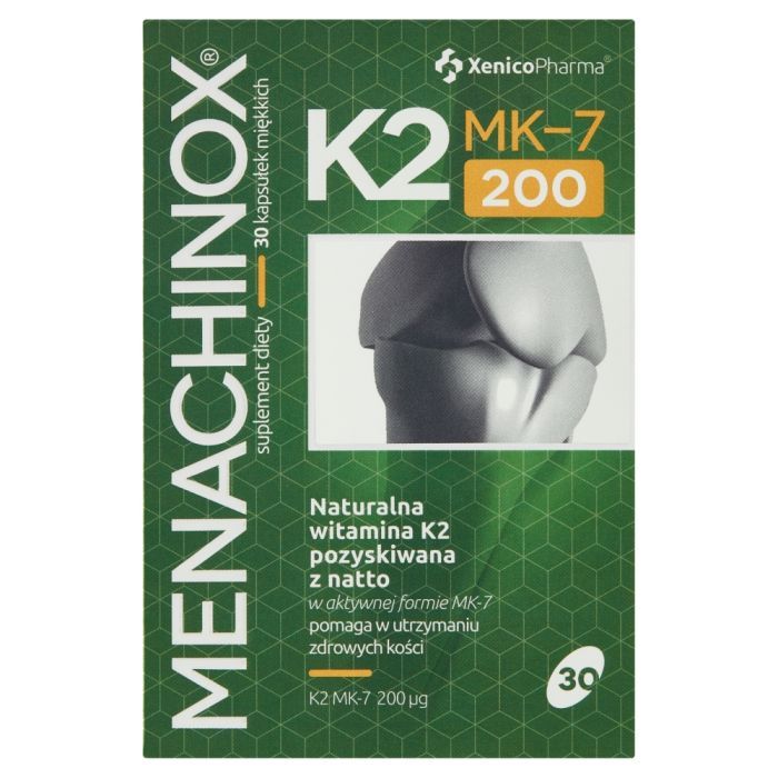 Menachinox K2 200, kapsułki miękkie, 30 szt. main product photo