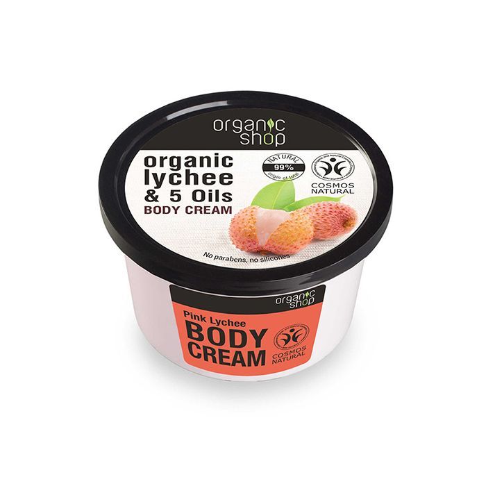 Organic Shop, krem,do ciala,rozowe liczi, 250 ml main product photo