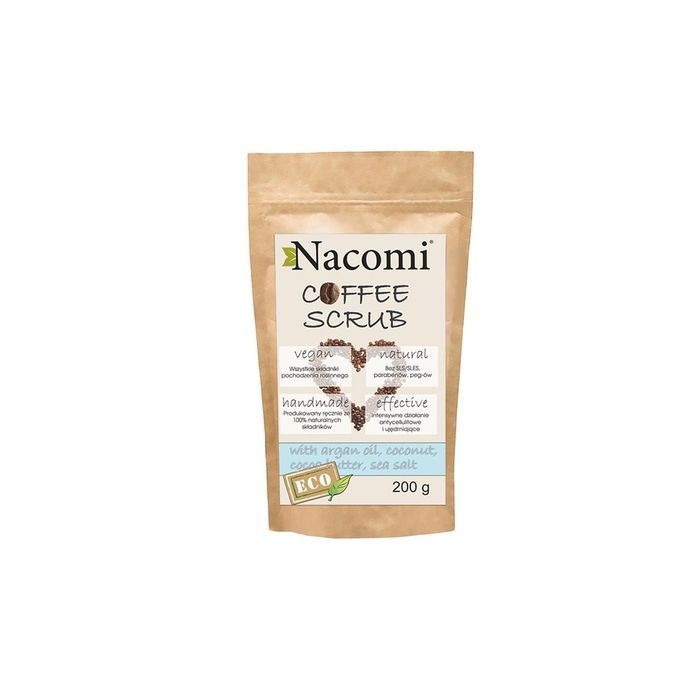 Nacomi, peeling, kawowy, 200 g main product photo