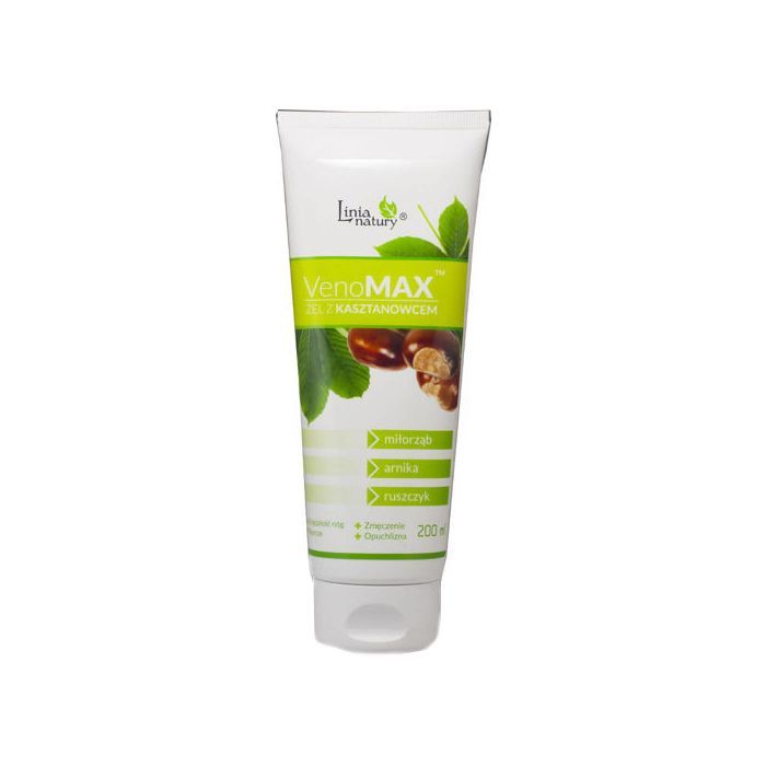 Venomax Linia Natury, żel z kasztanowcem, 200 ml main product photo