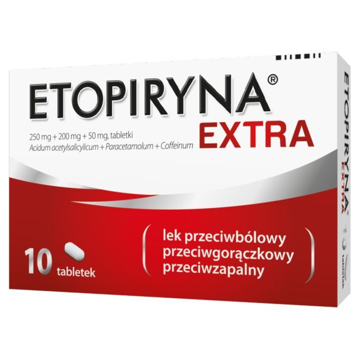 Etopiryna Extra, tabletki, 10 szt. main product photo