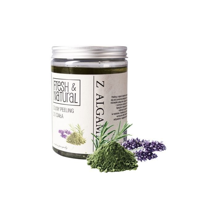 Fresh&Natural, peeling, solny, z algami,1300 g main product photo