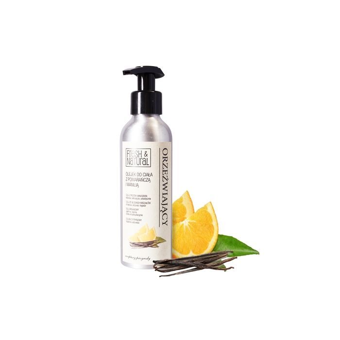 Fresh&Natural, olejek, d/ciala,orzezw.,pomar.,wanil.,150ml main product photo