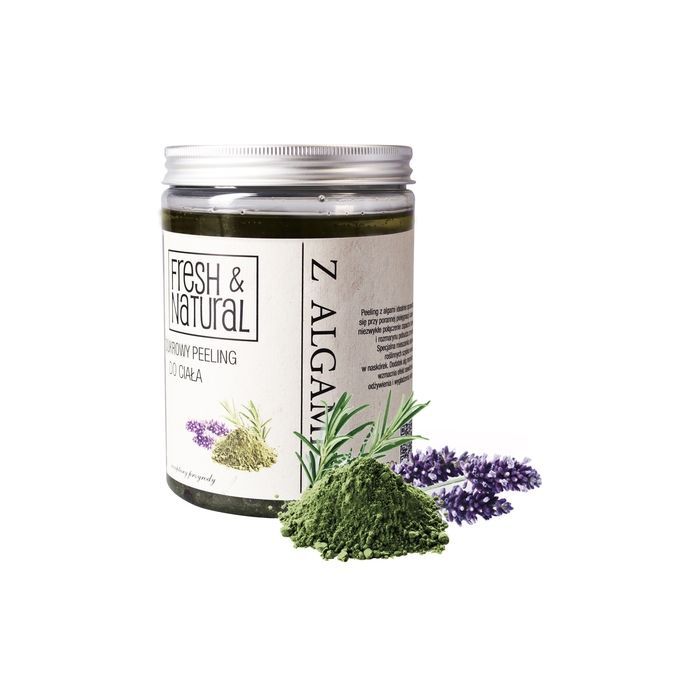 Fresh&Natural, peeling, cukrowy, z algami,1000 g main product photo