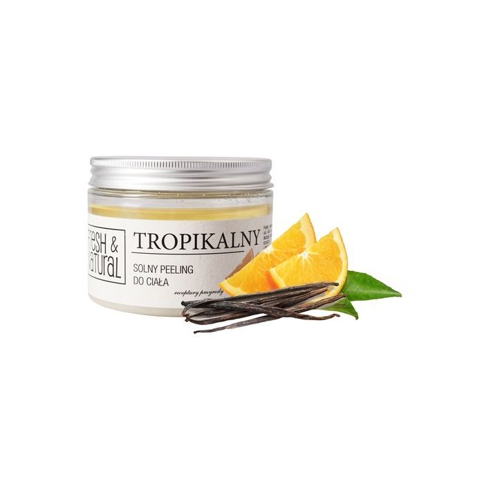 Fresh&Natural, peeling, solny, tropikalny, 550 g main product photo