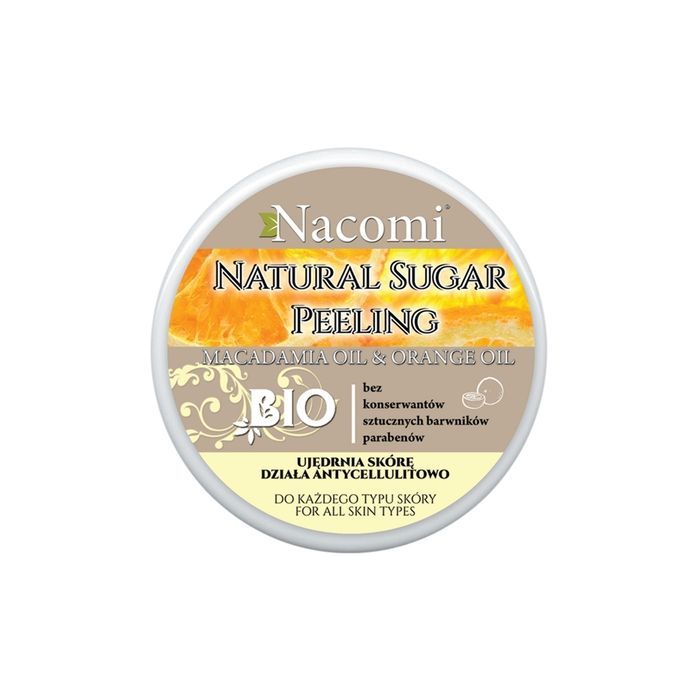Nacomi, peeling, cukrowy,pomarancza, 125 g (100 ml) main product photo