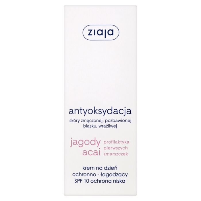 Ziaja Jagody Acai, krem, ochr-lagodz.,SPF10, n/dzien, 50 ml main product photo