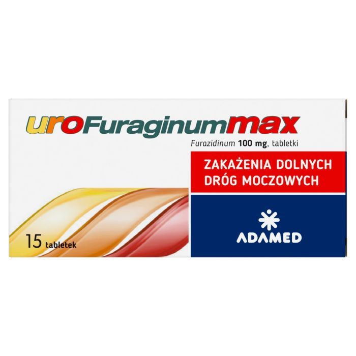 UroFuraginum Max, 100 mg, tabletki, 30 szt. main product photo