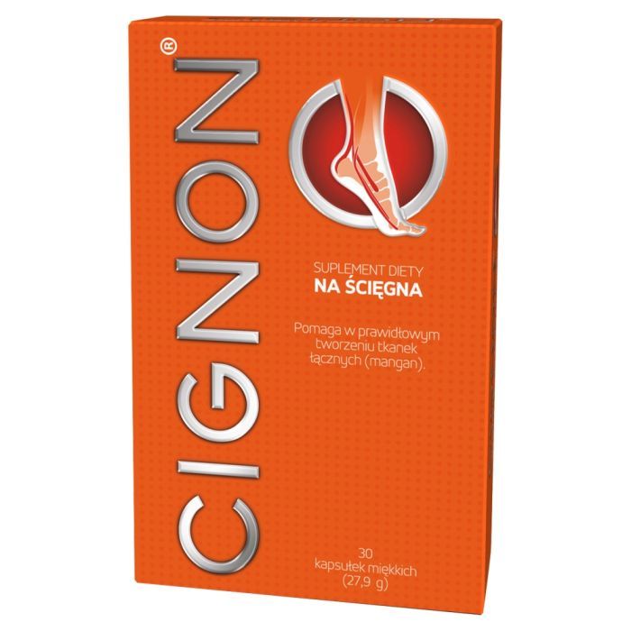 Cignon, kapsułki miękkie, 30 szt. main product photo