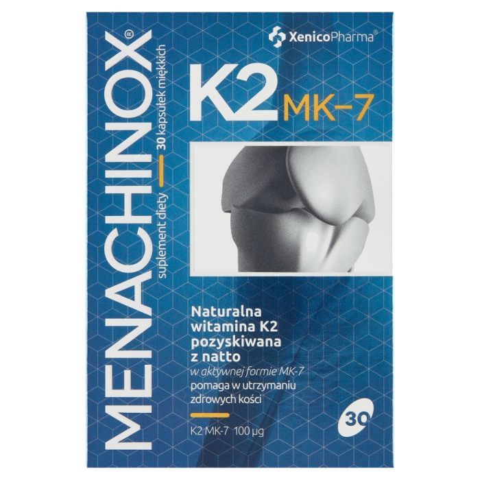 Menachinox K2, kapsułki miękkie, 30 szt. main product photo
