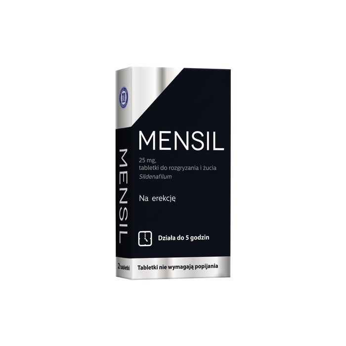Mensil, 25 mg, tabletki do rozgryzania, żucia, 2 szt. main product photo