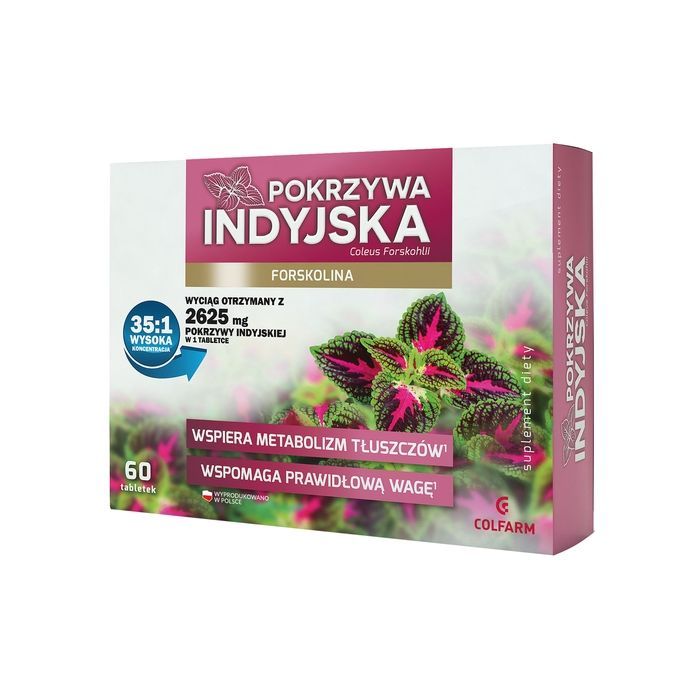 Pokrzywa Indyjska, tabletki, 60 szt. main product photo