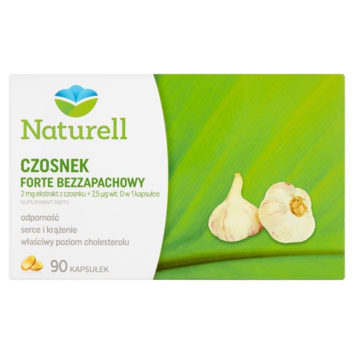 Naturell Czosnek forte bezzapachowy, kapsułki, 90 szt. main product photo