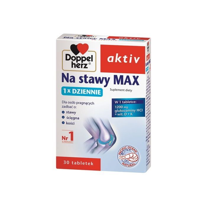 Doppelherz Aktiv Na stawy MAX 1 x dziennie, tabletki, 30 szt. main product photo
