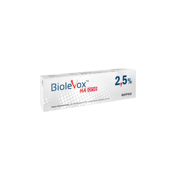 BioleVox HA One 2,5%, 4,8 ml, żel dostawowy, 1 ampułko-strzykawka main product photo
